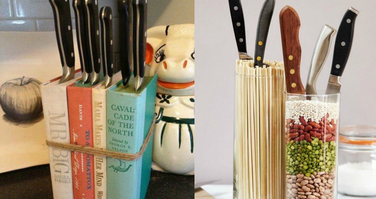 ТОП-5 идей хранения ножей на кухне