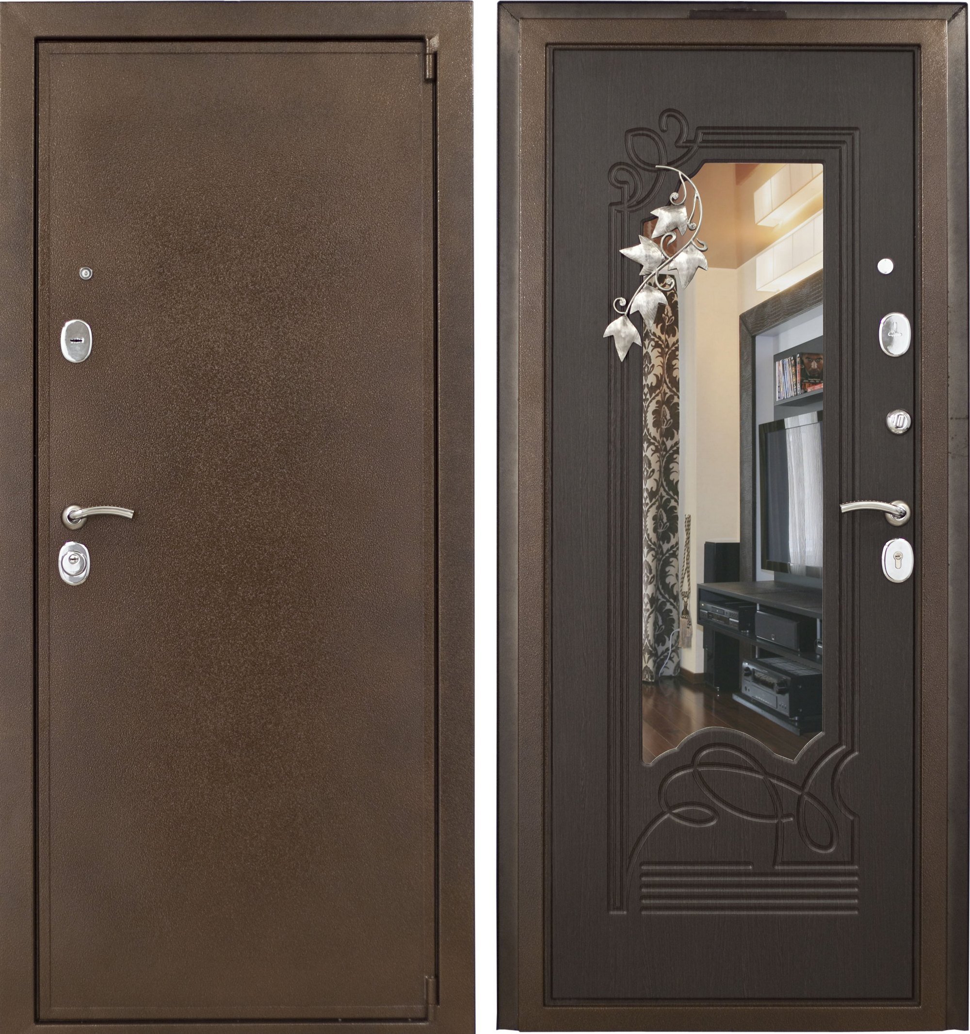 Железная дверь с зеркалом. Бастион входная дверь с зеркалом классика. Ferro Doors входные двери с зеркалом. Дверь с терморазрывом с зеркалом. Двери Бастион с зеркалом.
