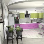 цветная кухня