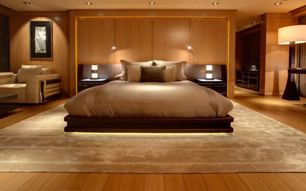 Интерьеры спальни в современном стиле