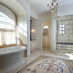 Мозаика в отделке ванной