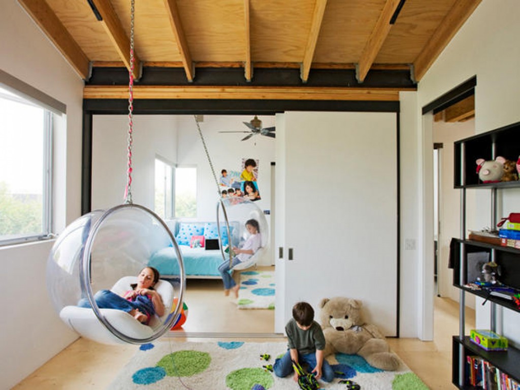 Дизайн интерьера детской для двух разнополых детей