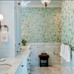 Дизайн ванной комнаты с весенними нотами