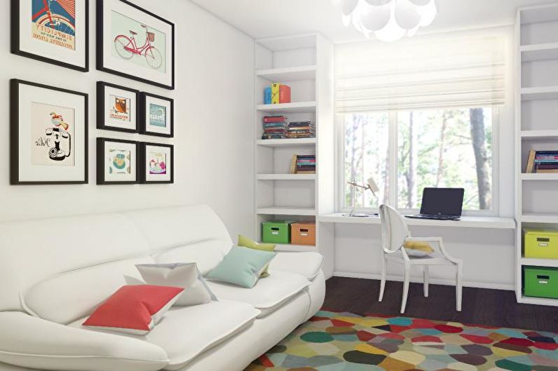 Выбор цвета мебели для детской комнаты